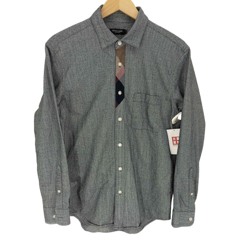 ブラックレーベルクレストブリッジ BLACK LABEL CRESTBRIDGE プラケットチェックジャージーネルシャツ メンズ import:M