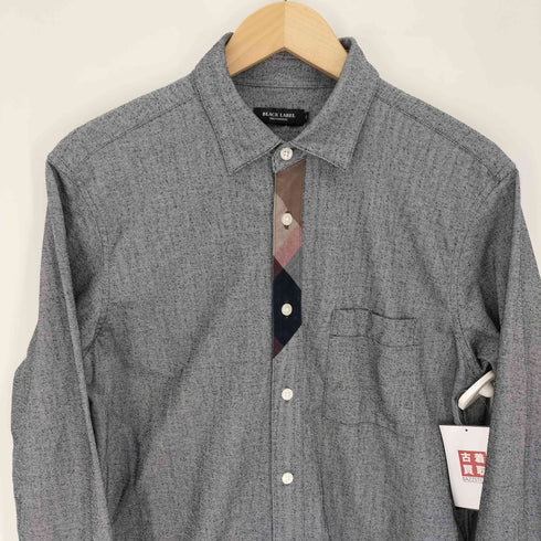 ブラックレーベルクレストブリッジ BLACK LABEL CRESTBRIDGE プラケットチェックジャージーネルシャツ メンズ import:M