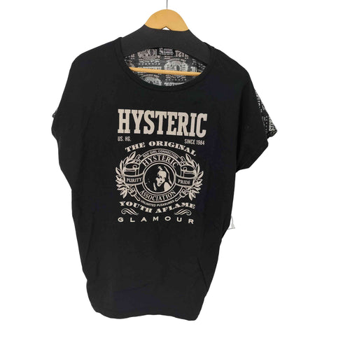 ヒステリックグラマー HYSTERIC GLAMOUR バック総柄 ノースリーブ カットソー Tシャツ レディース FREE