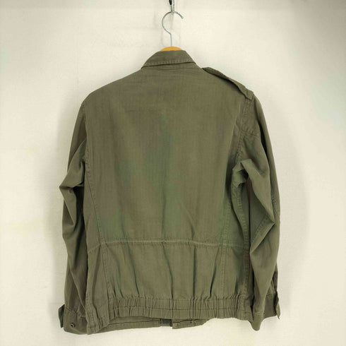 フレンチアーミー FRENCH ARMY 70-80S フランス軍 F-1フィールドジャケット ヘリンボーン AILEEジップ メンズ