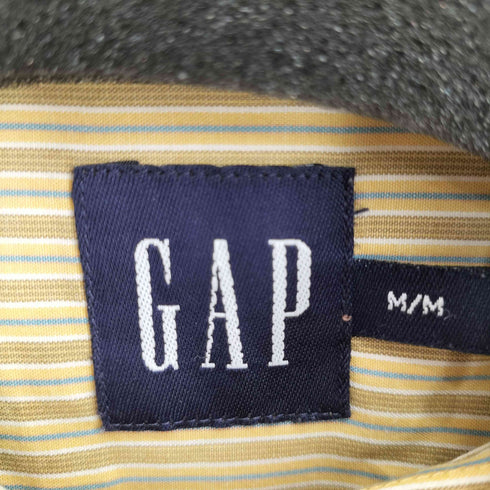 ギャップ Gap 00S ストライプ L/S シャツ メンズ import:M
