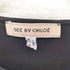シーバイクロエ SEE BY CHLOE ロゴプリント ロングスリーブ クルーネック Tシャツ Y2K レディース US:0-2