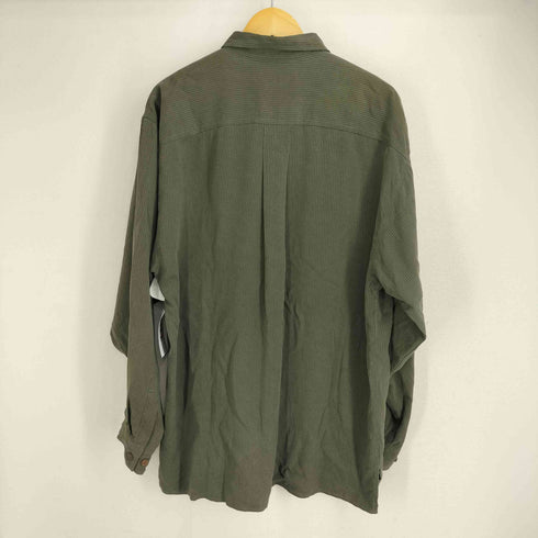 トミーバハマ Tommy Bahama シルク100ココナッツボタン L/S シャツ メンズ import:L