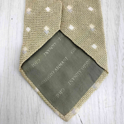 ジョルジオアルマーニ Giorgio Armani シルク100総柄ネクタイ メンズ