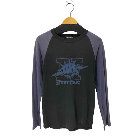 ヒステリックグラマー HYSTERIC GLAMOUR Fist Raglan Long Sleeve Tee Y2K ラグラン ロンT レディース FREE