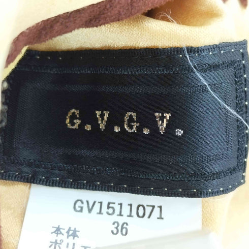 ジーヴィジーヴィ G.V.G.V. リバーシブルスカジャン レディース JPN:36