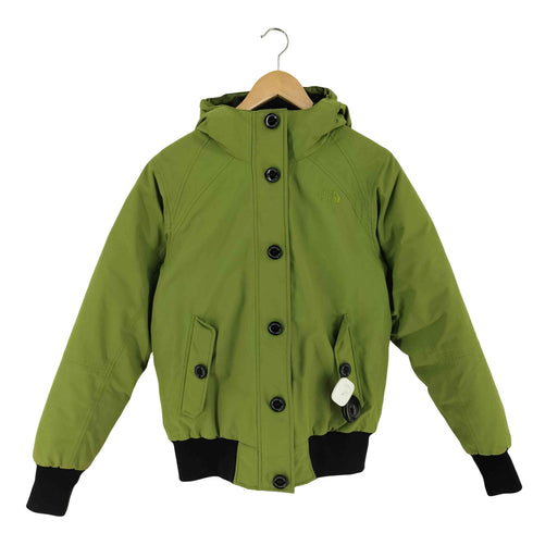 ザノースフェイス THE NORTH FACE HYVENT フーデットダウンジャケット レディース M