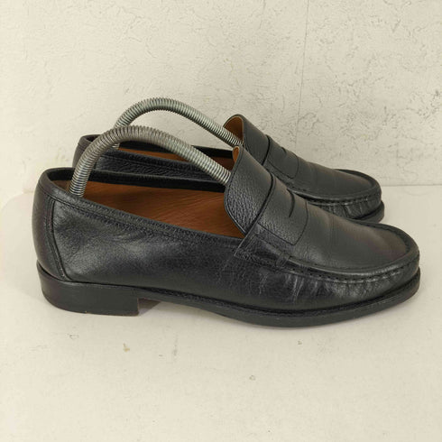 サルヴァトーレフェラガモ Salvatore Ferragamo イタリア製 シボ革 コインローファー メンズ 7½EE