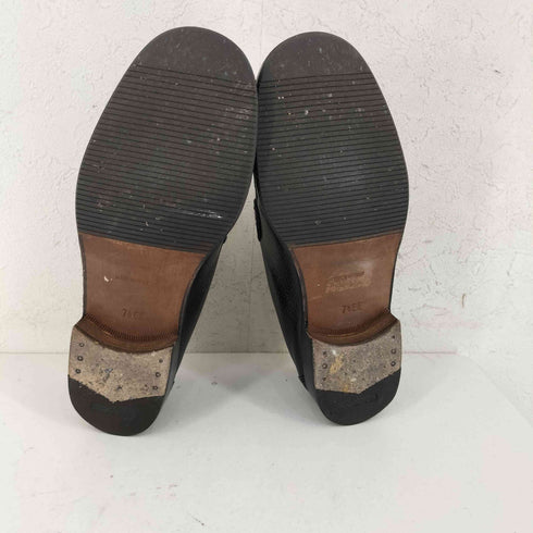 サルヴァトーレフェラガモ Salvatore Ferragamo イタリア製 シボ革 コインローファー メンズ 7½EE