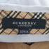バーバリー BURBERRY ロゴ刺繍 襟ノバチェック B.D コットン シャツ レディース 150A