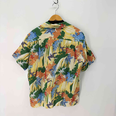 サンサーフ SUN SURF 総柄 和柄 開襟 S/S シャツ アロハシャツ メンズ JPN:M