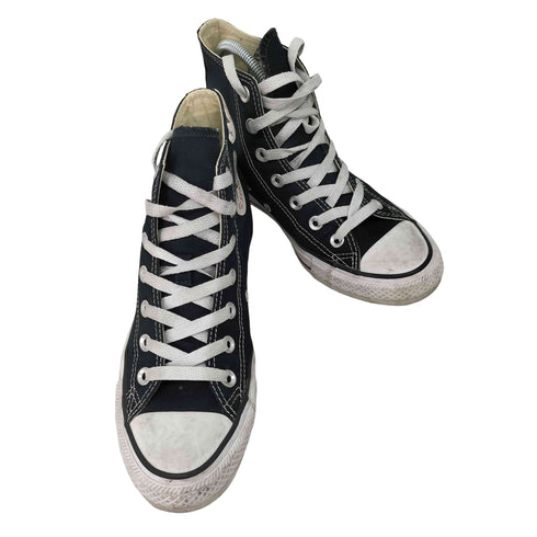 コンバースオールスター CONVERSE ALLSTAR Chuck Taylor Black HI CUT スニーカー レディース UK:5 24