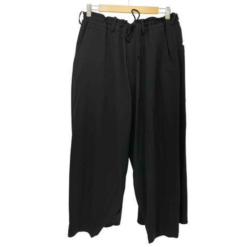 サイトバイヨウジヤマモト syte by Yohji Yamamoto ポリエステルレーヨン ギャバジン フレアシーム カラスパンツ メンズ JPN:3
