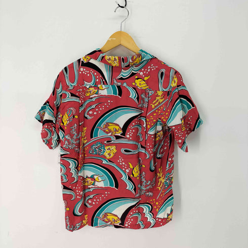 サンサーフ SUN SURF RAYON S/S CORAL UNDERWATER アロハシャツ メンズ JPN:S