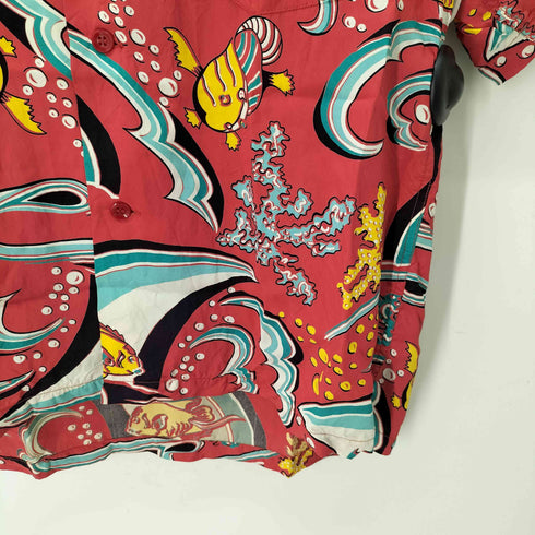 サンサーフ SUN SURF RAYON S/S CORAL UNDERWATER アロハシャツ メンズ JPN:S