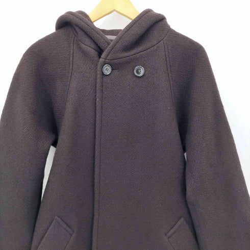 ズッカ ZUCCa ウールフーディーコート メンズ M