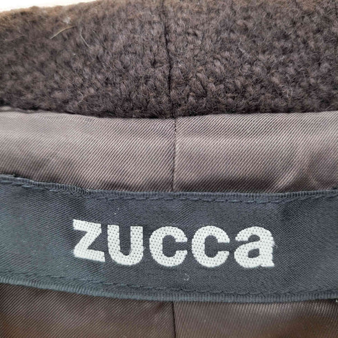 ズッカ ZUCCa ウールフーディーコート メンズ M