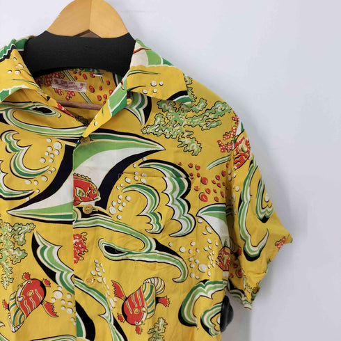 サンサーフ SUN SURF RAYON S/S CORAL UNDERWATER アロハシャツ メンズ JPN:S