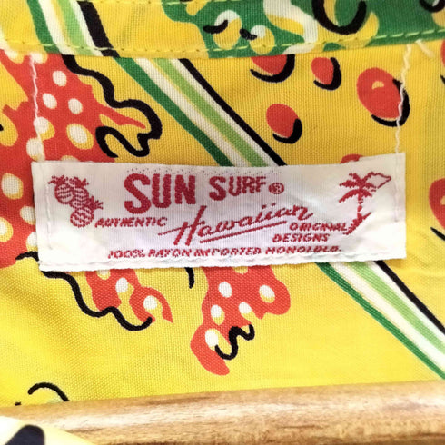 サンサーフ SUN SURF RAYON S/S CORAL UNDERWATER アロハシャツ メンズ JPN:S