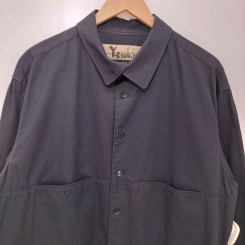 ワイズ Ys BANG ON コットン ロング ビッグシャツ メンズ
