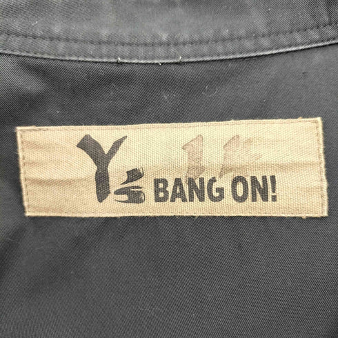 ワイズ Ys BANG ON コットン ロング ビッグシャツ メンズ