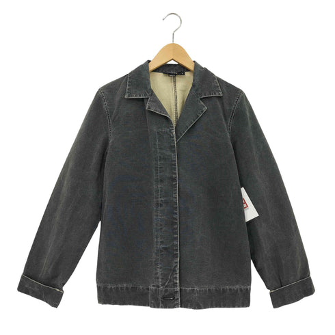 ダナキャランニューヨーク DKNY 90s 比翼 デニムテーラードジャケット レディース S