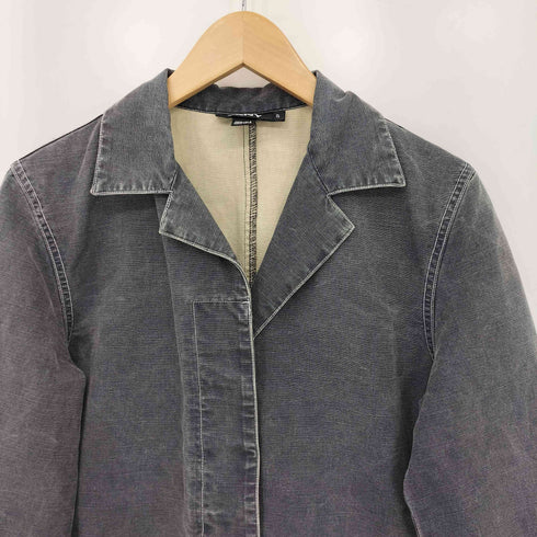 ダナキャランニューヨーク DKNY 90s 比翼 デニムテーラードジャケット レディース S