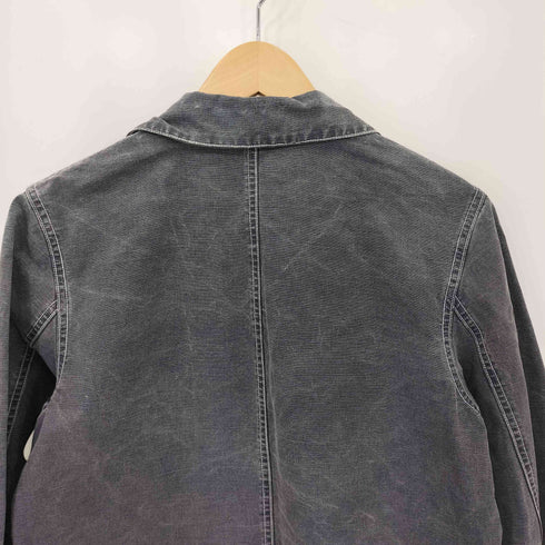 ダナキャランニューヨーク DKNY 90s 比翼 デニムテーラードジャケット レディース S