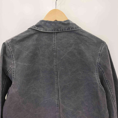 ダナキャランニューヨーク DKNY 90s 比翼 デニムテーラードジャケット レディース S