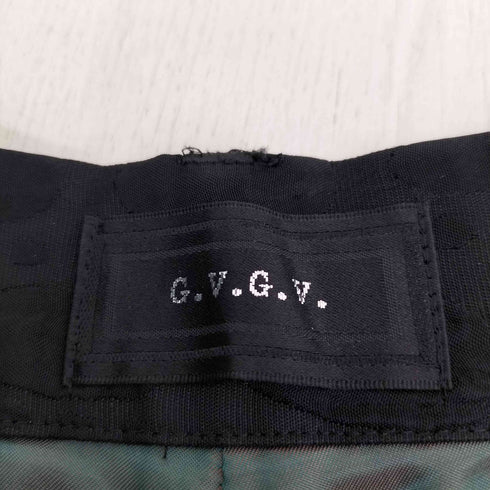 ジーヴィジーヴィ G.V.G.V. エンボス加工 タックスラックス。 レディース