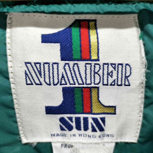 NUMBER 1 SUN スタンドネック ダウンベスト ririジップ メンズ import:M
