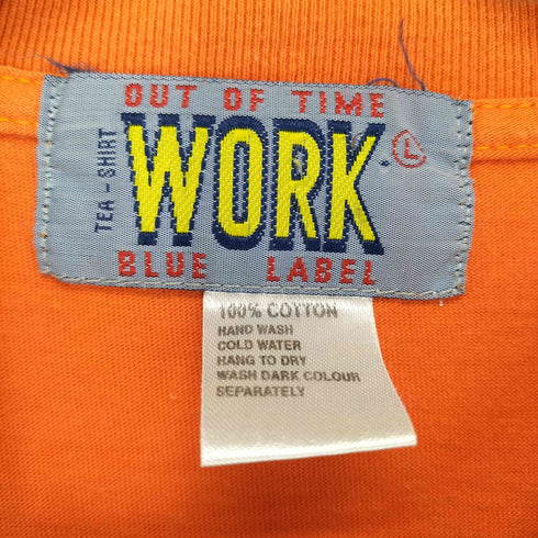 OUT OF TIME WORK BLUE LABEL インド ガネーシャプリントTシャツ メンズ import:L