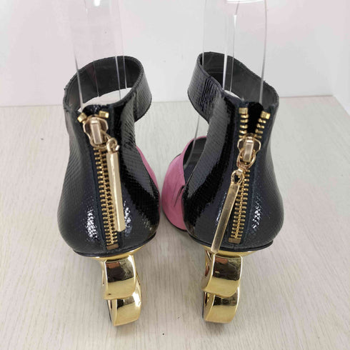 KAT MACONIE チェーンヒール レザーパンプス レディース EUR:37