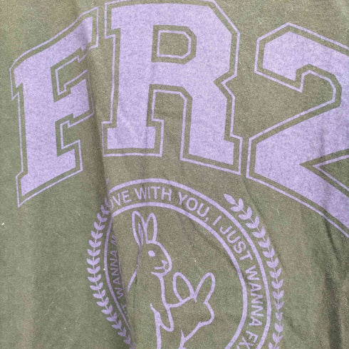 エフアールツー FR2 カレッジロゴプリント S/S TEE メンズ import:M