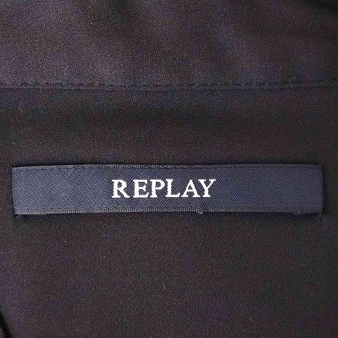 リプレイ REPLAY レザーパイピング スキッパーブラウス レディース JPN:M