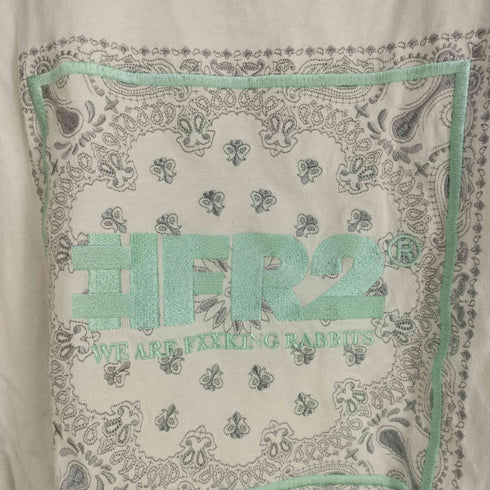 エフアールツー FR2 Acid Wash Embroidery Paisley Embroidery バックロゴ刺繍 S/S TEE メンズ import:L
