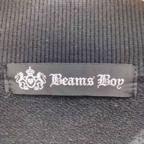 ビームスボーイ BEAMS BOY Y2k スウェットライダースジャケット レディース BOY