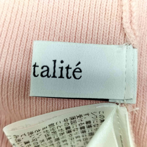 ラトータリテ La Totalite リブ編み2WAYプルオーバー レディース