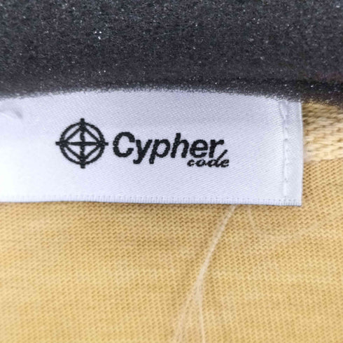 Cyphercode ロゴプリント L/S Tシャツ メンズ
