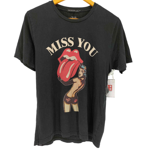 ジィヒステリックトリプルエックス Thee Hysteric XXX THE ROLLING STONES MISS YOU プリントTシャツ メンズ JPN:M