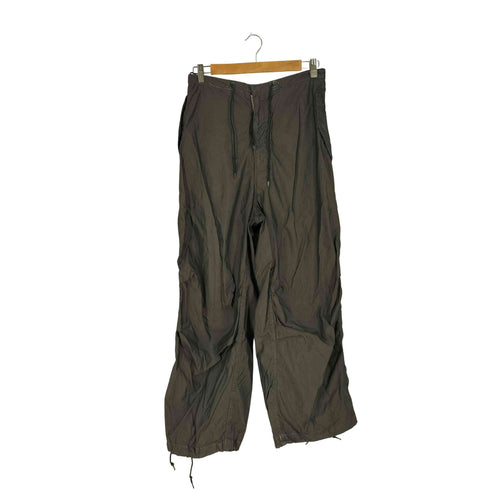 ユーエスアーミー U.S. ARMY 90s 90年会計 EQUA INDUSTRIES社製 後染めブラック スノーカモパンツ メンズ X-SMALL-REGULAR