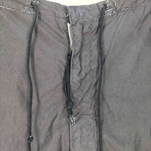 ユーエスアーミー U.S. ARMY 90s 90年会計 EQUA INDUSTRIES社製 後染めブラック スノーカモパンツ メンズ X-SMALL-REGULAR