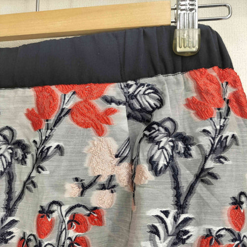 ドゥクラッセ Do CLASSE 花刺繍 イージースカート レディース 11