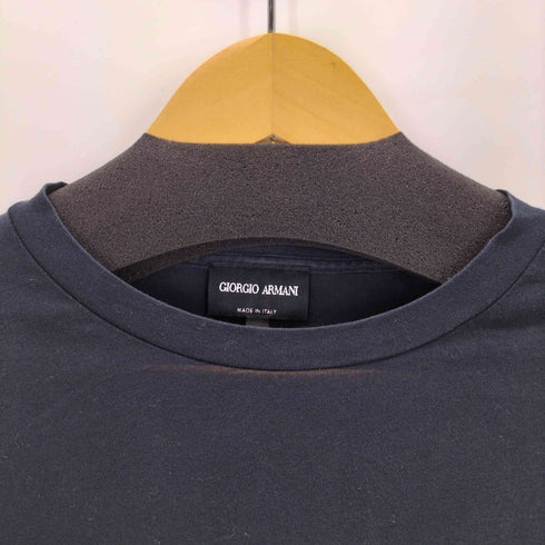 ジョルジオアルマーニ Giorgio Armani MADE IN ITALY コットンS/SクルーネックTシャツ メンズ 46