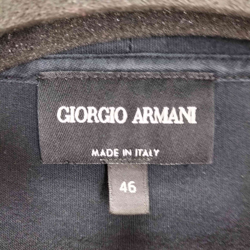 ジョルジオアルマーニ Giorgio Armani MADE IN ITALY コットンS/SクルーネックTシャツ メンズ 46