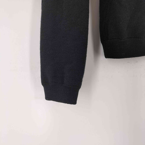 プラダ PRADA MADE IN ITALY ウール100% ドライバーズニット メンズ 44