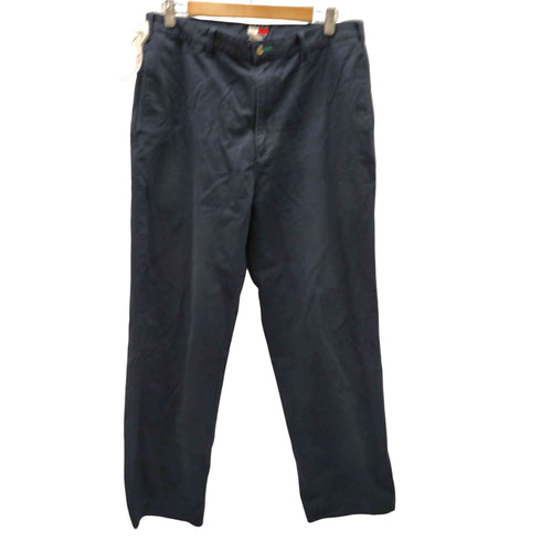 トミーヒルフィガー TOMMY HILFIGER 00S 04SS ノータック ワイド チノ トラウザー パンツ メンズ 30/36