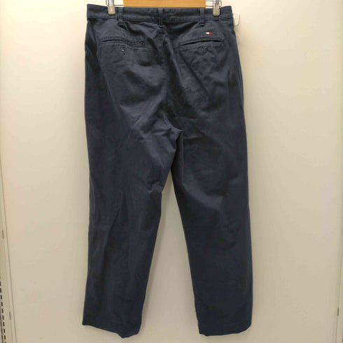 トミーヒルフィガー TOMMY HILFIGER 00S 04SS ノータック ワイド チノ トラウザー パンツ メンズ 30/36