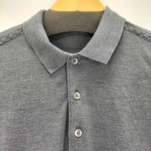 ボッテガヴェネタ BOTTEGA VENETA MADE IN ITALY シルクニットポロ メンズ 46