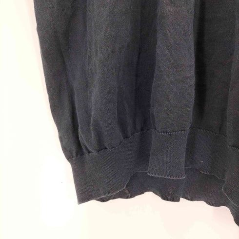 ジョルジオアルマーニ Giorgio Armani MADE IN ITALY コットンシルク S/Sサマーニット メンズ 46